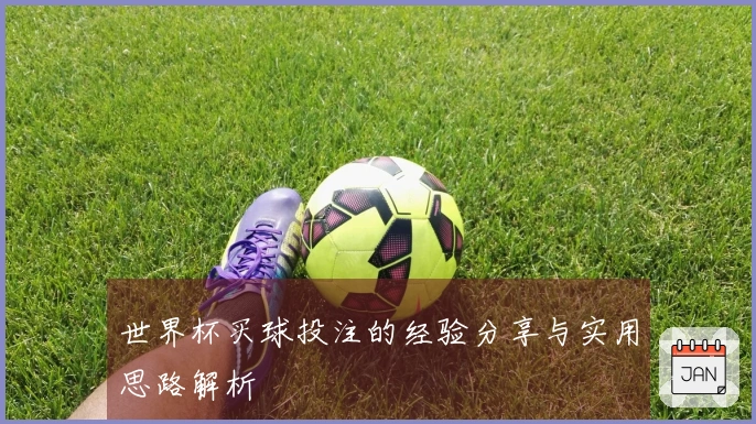 世界杯买球投注的经验分享与实用思路解析