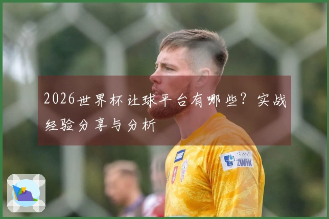 2026世界杯让球平台有哪些？实战经验分享与分析
